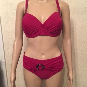 Gorgeous Color 2 Piece Swim Suit